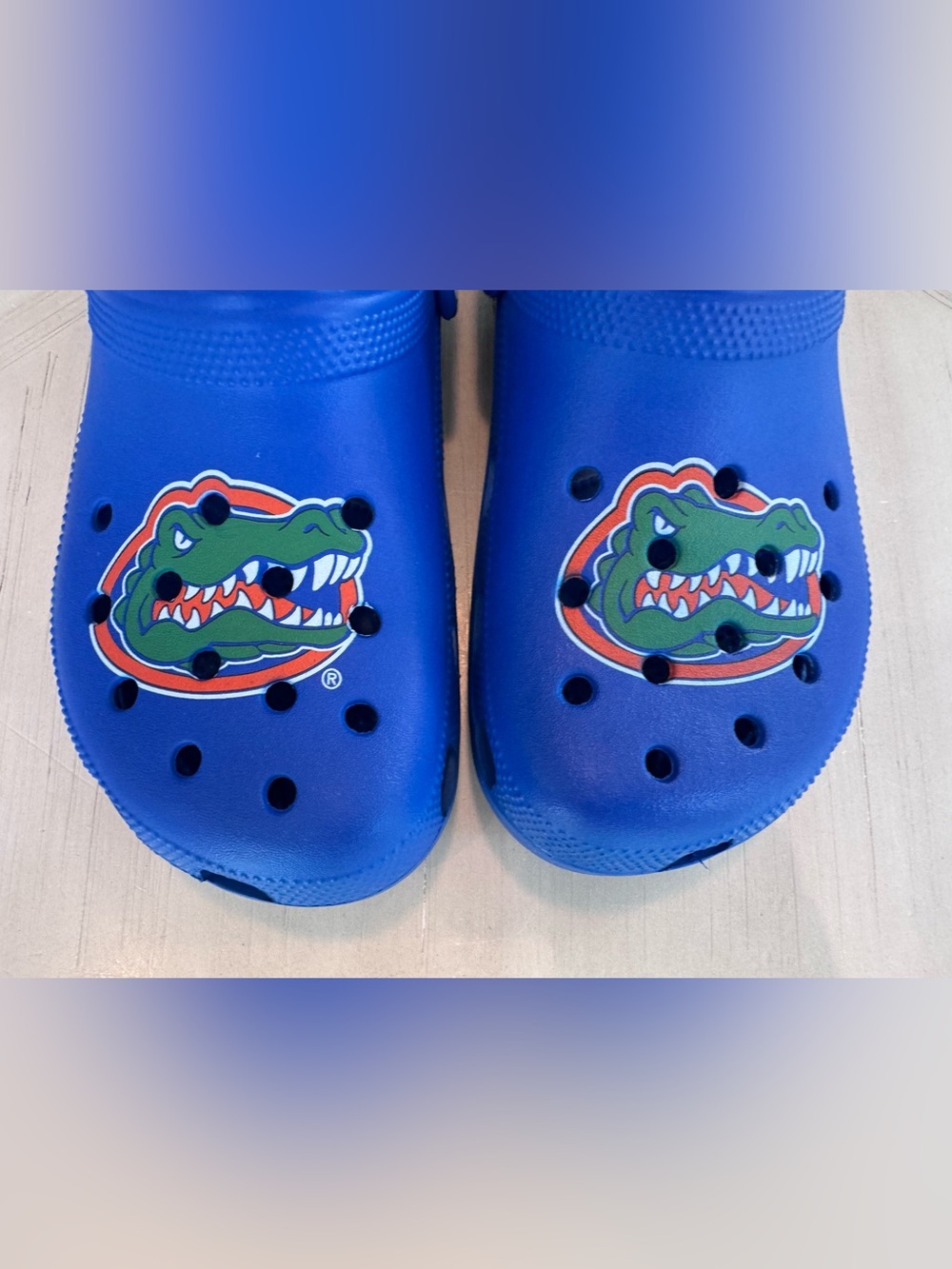 💙🧡 Like New University of Florida Gators Crocs – Worn Once! Size: M7 / W 9 - Picture 6 of 16